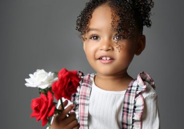 Girl With Flower